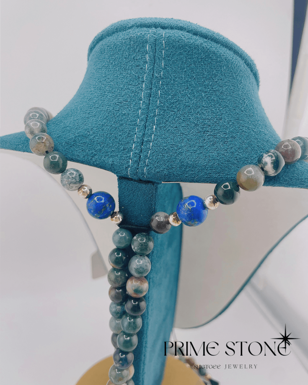 Замагт мана (Moss agate) Номин (Lapis lazuli) тай эрхи - 5